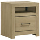Hendricks 5-piece Eastern King Bedroom Set Light Oak