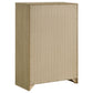 Hendricks 5-piece Eastern King Bedroom Set Light Oak
