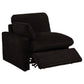 Collins Modular Power Loveseat Chocolate Brown