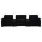 Collins 5-Piece Power Reclining Home Theater Seating Black