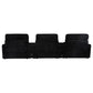Collins 5-Piece Power Reclining Home Theater Seating Black