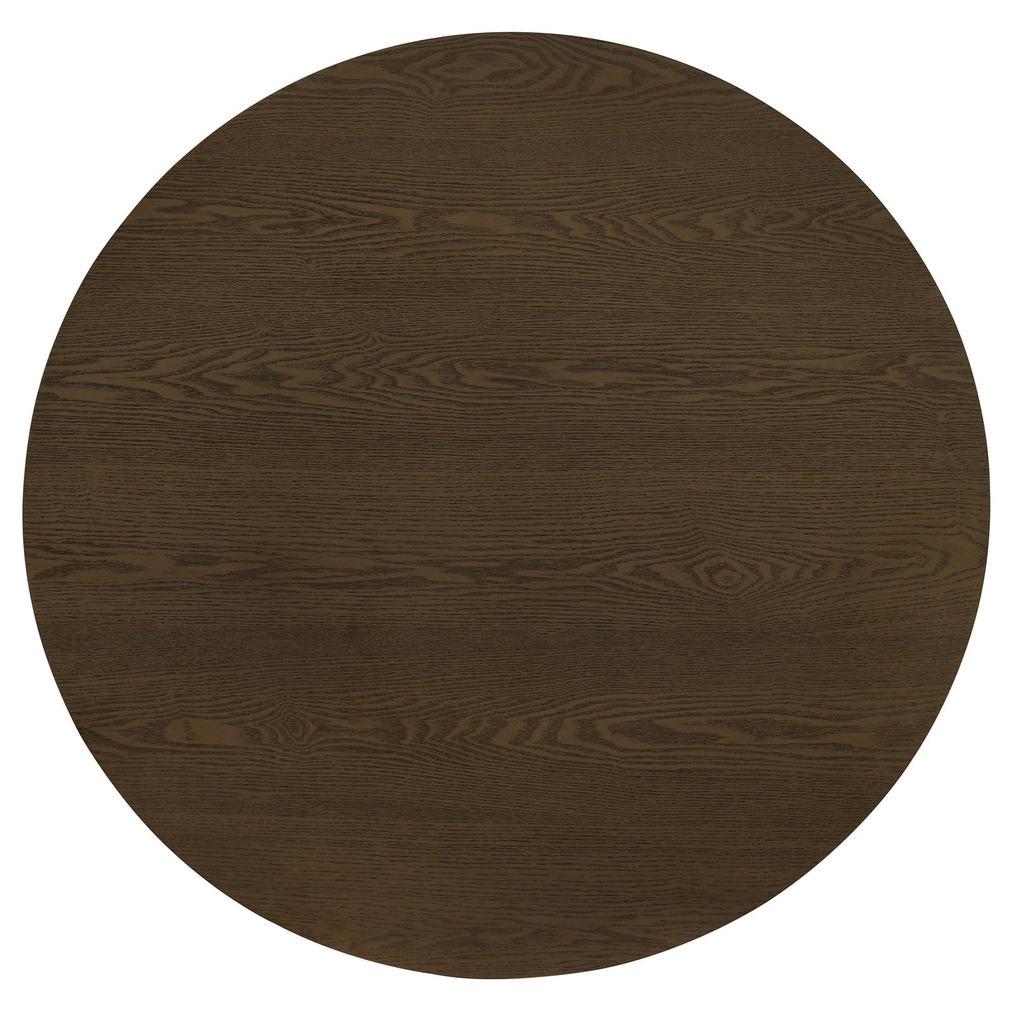 Hamlyn 2-piece Round Fluted Coffee and End Table Set Walnut