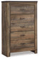 Trinell Five Drawer Chest