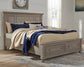 Lettner California King Panel Storage bed