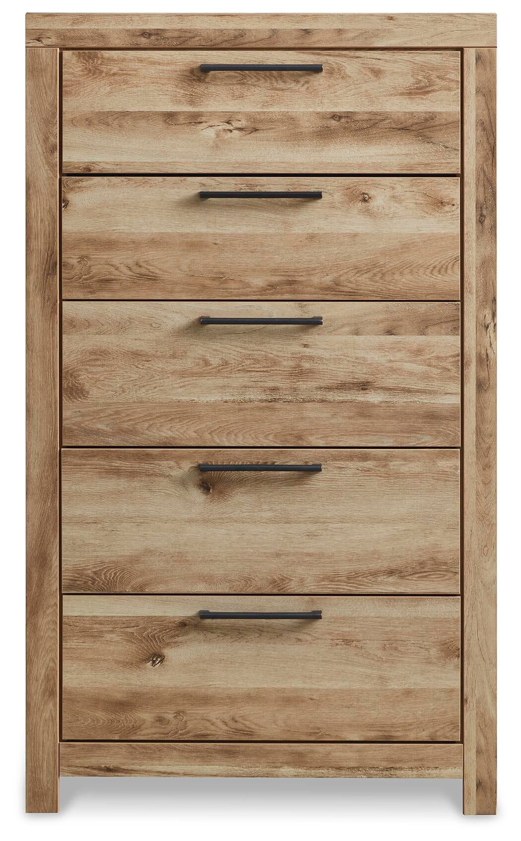 Hyanna Full Panel Bed, Dresser, Mirror, Chest and Nightstand