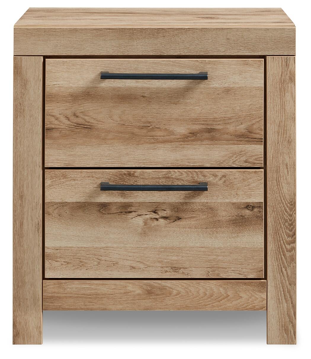 Hyanna Full Panel Bed, Dresser, Mirror, Chest and Nightstand