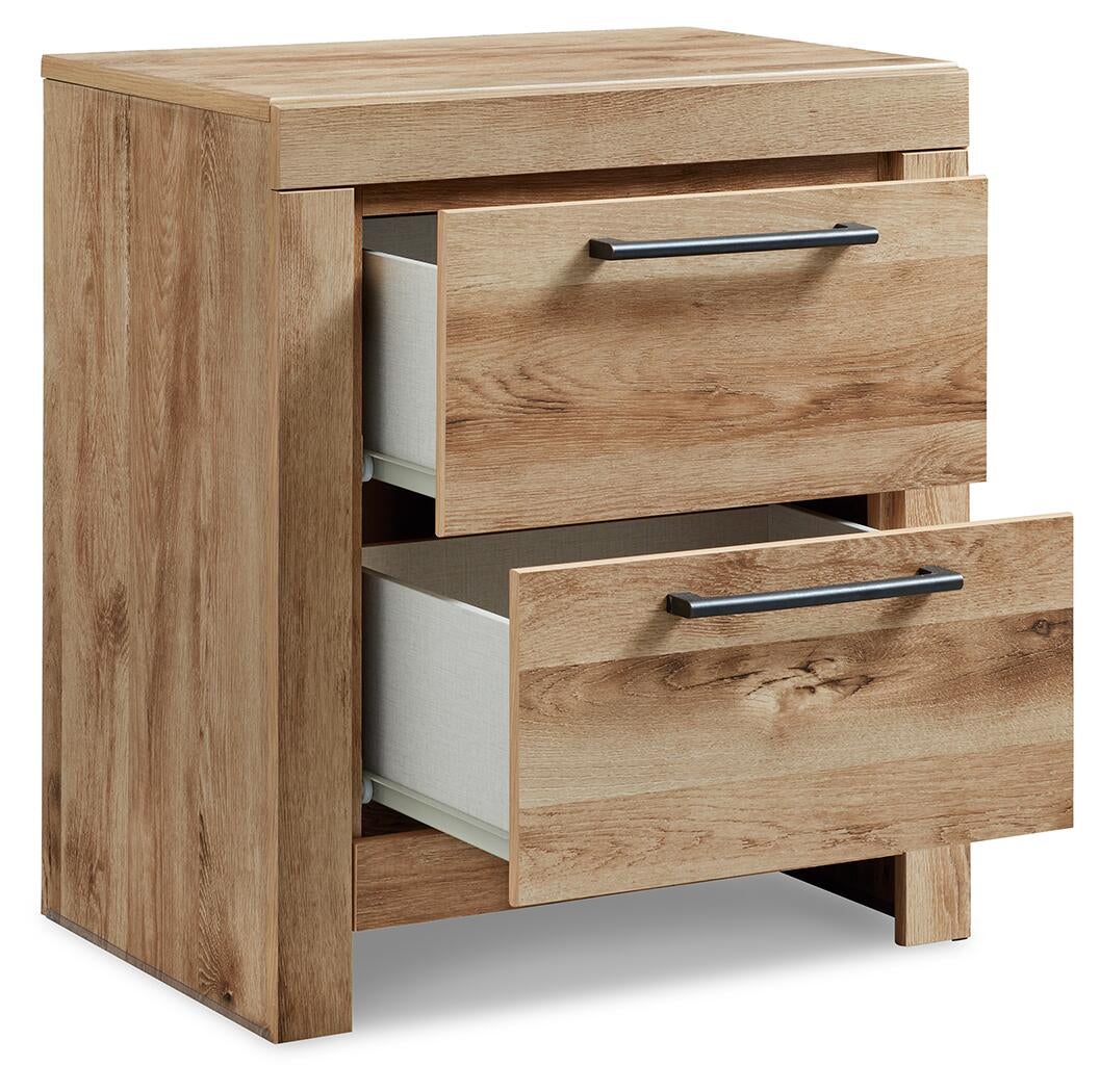 Hyanna Full Panel Bed, Dresser, Mirror, Chest and Nightstand