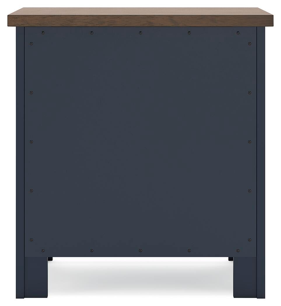Landocken Full Panel Headboard, Dresser, Mirror, Chest and Nightstand