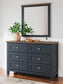 Landocken Full Panel Headboard, Dresser, Mirror, Chest and Nightstand