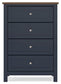 Landocken Queen Panel Bed, Dresser, Mirror, Chest and Nightstand