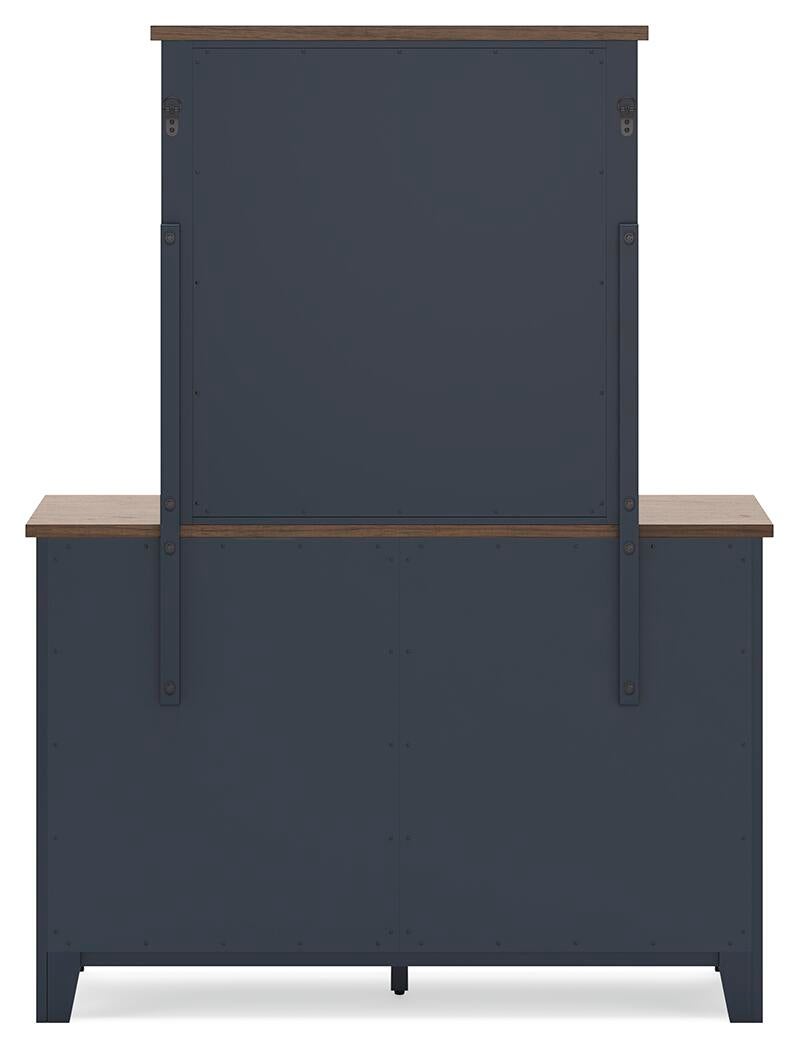 Landocken Full Panel Bed, Dresser, Mirror, Chest and Nightstand