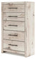 Lawroy Full Panel Headboard, Dresser, Mirror, Chest and Nightstand