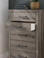 Graystorm Full Panel Storage Bed, Dresser, Mirror, Chest and Nightstand
