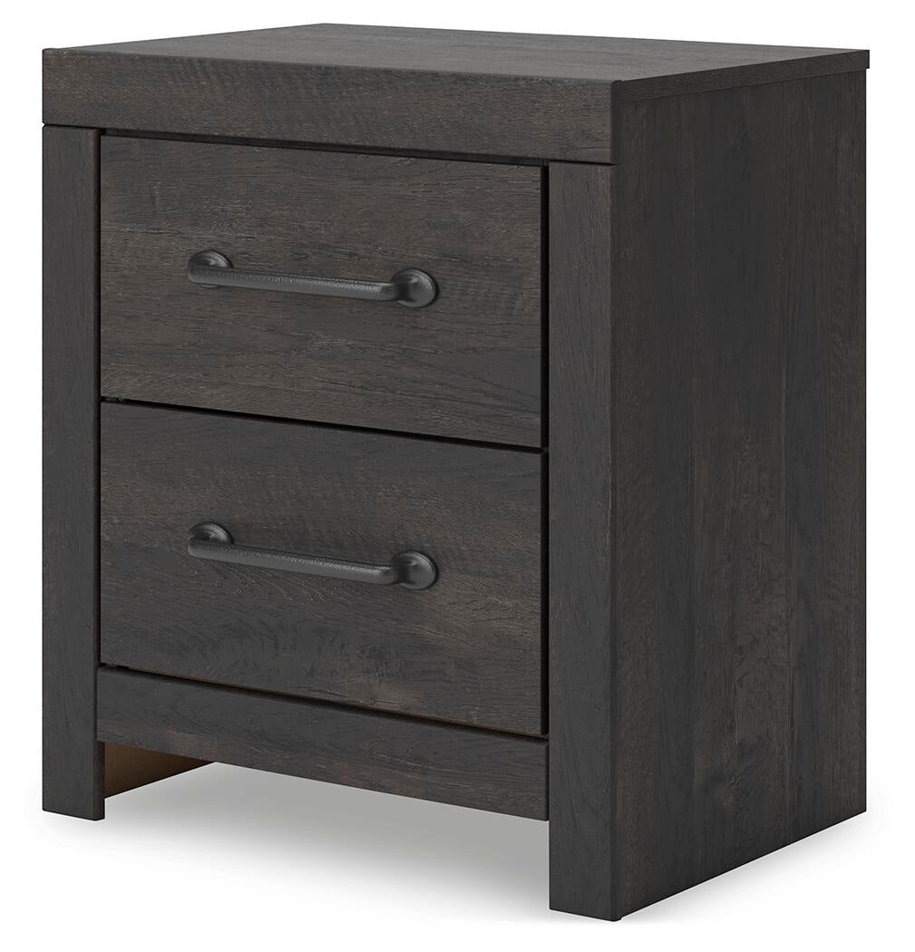 Hollivern Twin Panel Bed, Dresser, Mirror and Nightstand