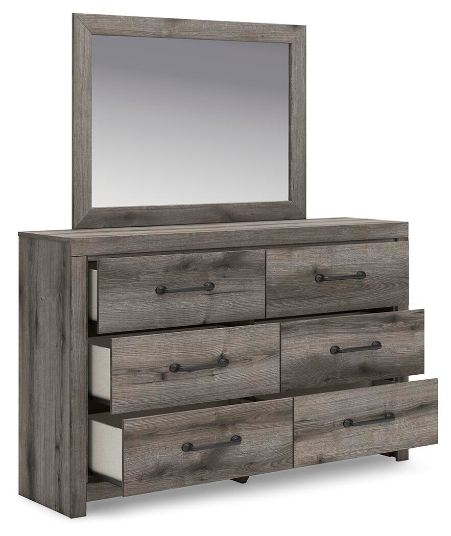 Urbanoore Twin Panel Bed, Dresser, Mirror, Chest and Nightstand