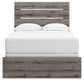 Graystorm Full Panel Bed, Dresser, Mirror and Nightstand