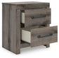 Graystorm Full Panel Bed, Dresser, Mirror and Nightstand