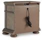 Ardenfield California King Upholstered Sleigh Bed, Dresser, Mirror, Chest and Nightstand