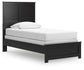 Maribel Twin Panel Bed, Dresser, Mirror, Chest and Nightstand