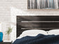 Delmorta Queen Panel Bed, Dresser, Mirror and Nightstand