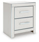 Birmonton King Upholstered Bed, Dresser, Mirror and Nightstand