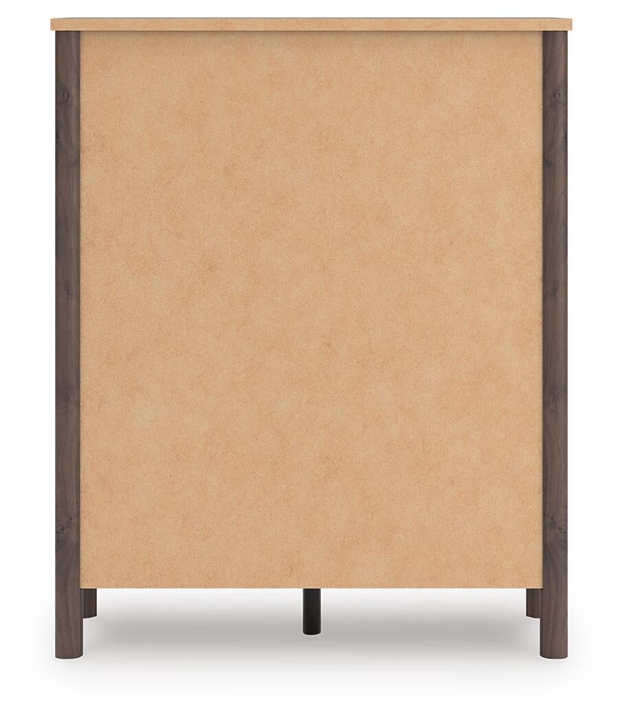 Pamytta Full Panel Platform Bed, Dresser, Mirror, Chest and Nightstand