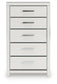 Birmonton Queen Upholstered Bed, Dresser, Mirror, Chest and Nightstand