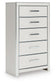 Birmonton Queen Upholstered Bed, Dresser, Mirror, Chest and Nightstand