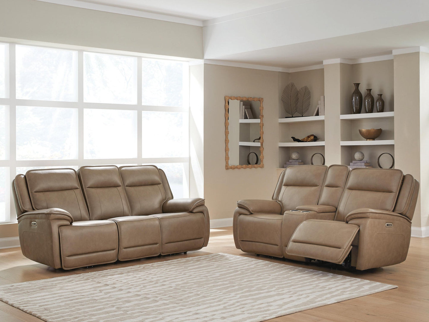 Glencroft Sofa and Loveseat