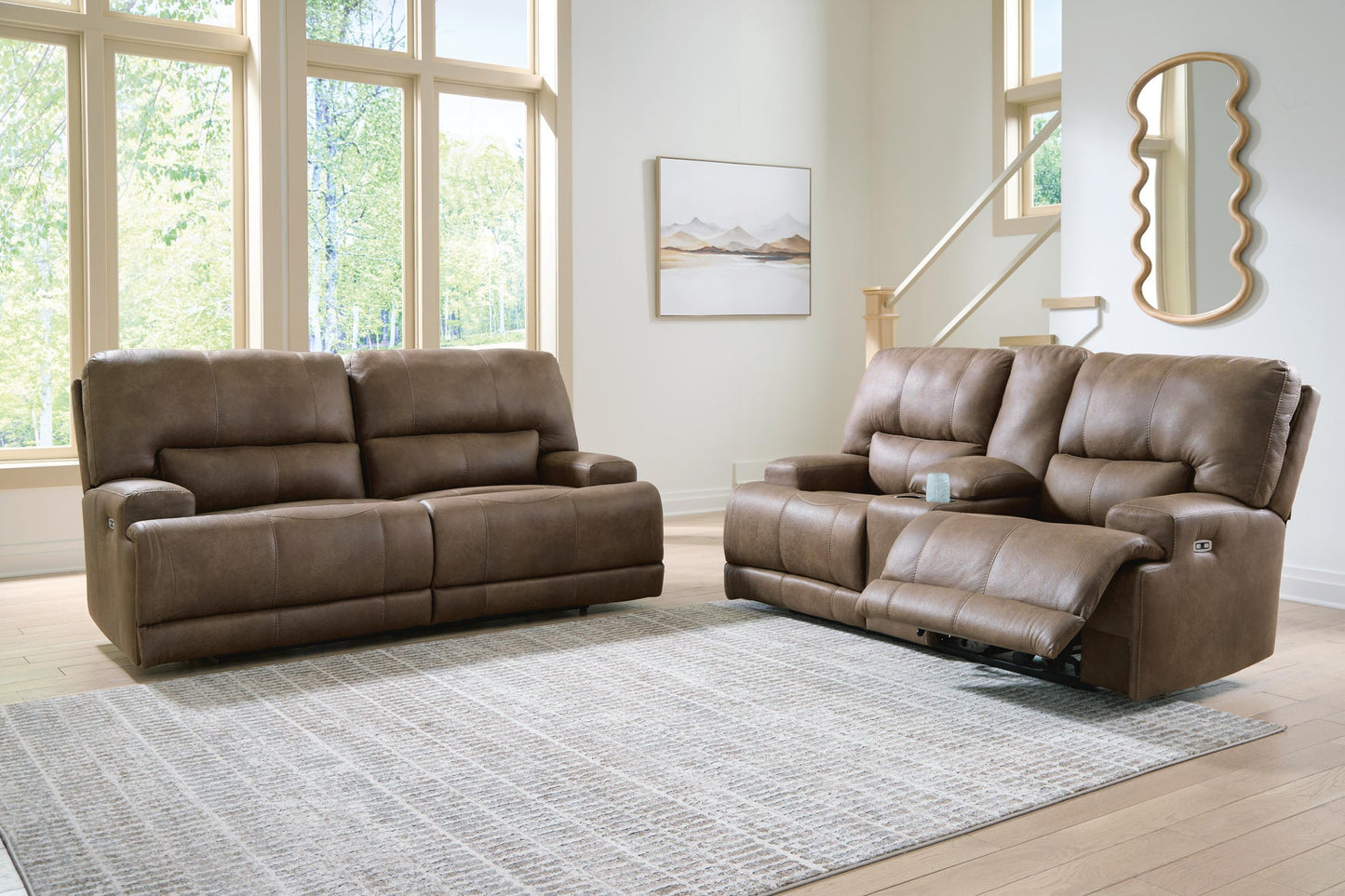 Beckley Place Sofa and Loveseat