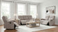Hamilton Chenille Manual Recliner Sand