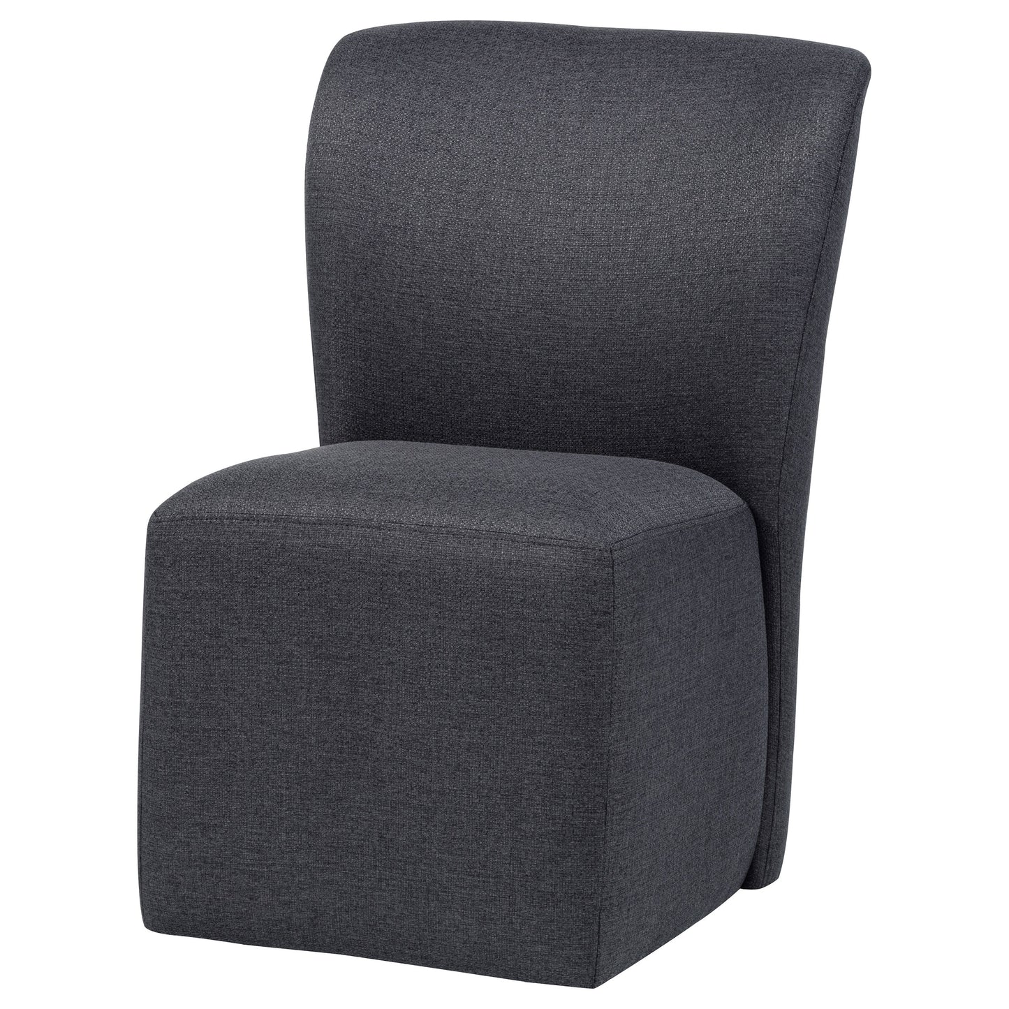 Jaelynn Upholstered Parsons Dining Side Chair Charcoal (Set of 2)