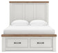 Savonport King Panel Storage Bed. Dresser, Mirror and Nightstand
