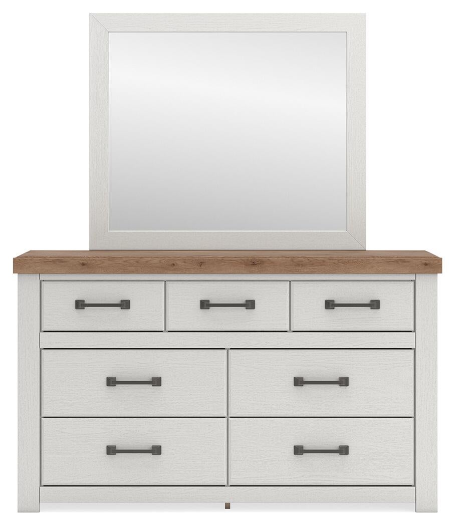 Savonport Queen Panel Storage Bed, Dresser, Mirror, Chest and Nightstand