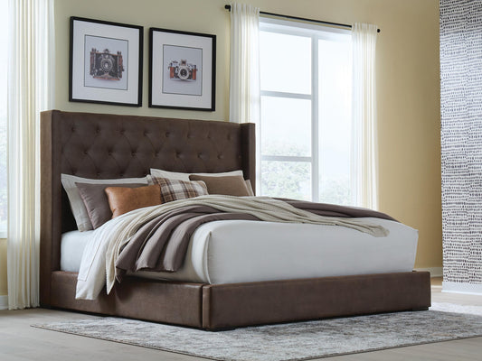 Lavernty King Upholstered Storage Bed