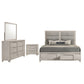 Farre 4-piece Queen Bedroom Set Washed Grey