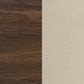 Etienne Queen Velvet Upholstered Panel Bed Walnut