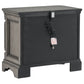 Cresswell 4-piece California King Storage Bedroom Set Taupe