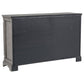 Cresswell 4-piece California King Storage Bedroom Set Taupe