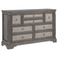 Cresswell 4-piece Eastern King Bedroom Set Weathered Taupe