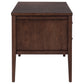 Graham 54-inch 4-drawer Double Pedestal Lift Top Computer Desk Chocolate