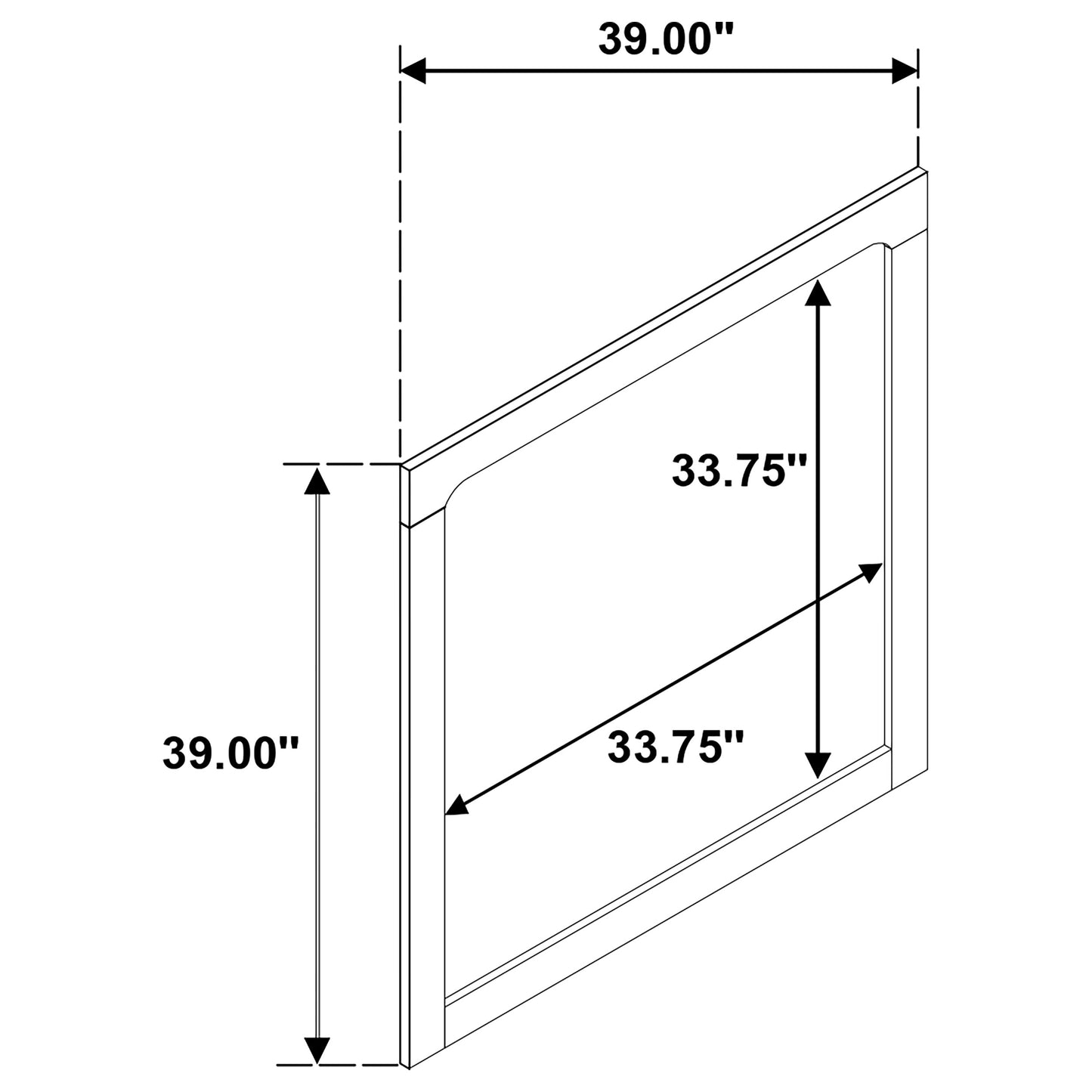 Etienne 5-piece Twin Bedroom Set Walnut