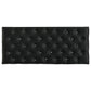 Barzini Velvet Upholstered Tufted Storage Bench Black