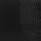 Barzini Velvet Upholstered Tufted Storage Bench Black