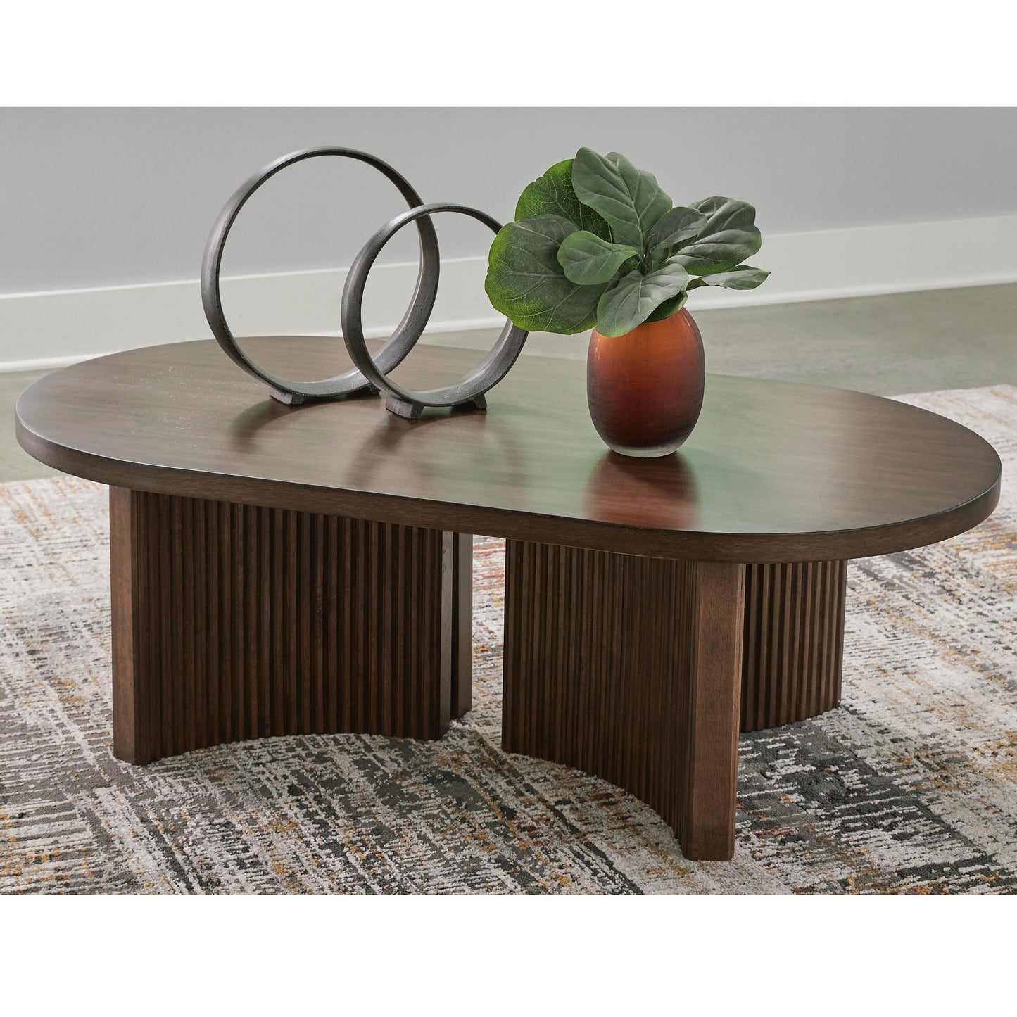Korestone Oval Cocktail Table