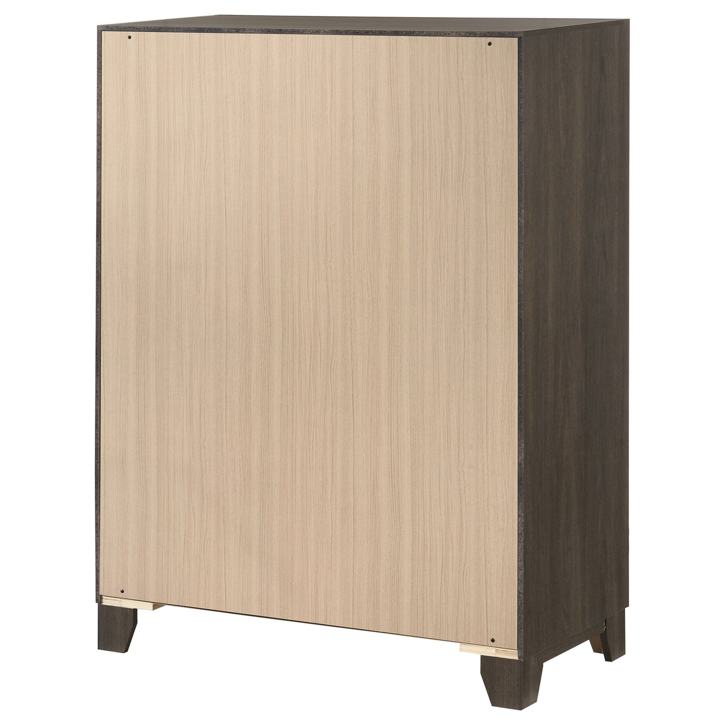 Farre 5-drawer Chest of Drawers Dark Brown