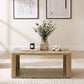 Alsina Rectangular Coffee Table with Open Shelf Greige