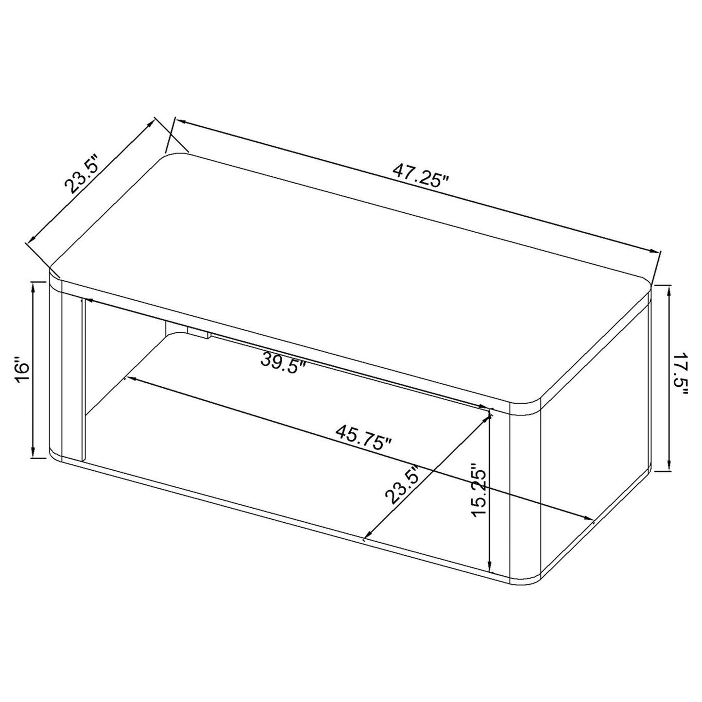 Alsina 3-Piece Coffee and End Table Set Greige