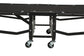 Massey Twin Folding Bed Frame with Memory Foam Mattress Black