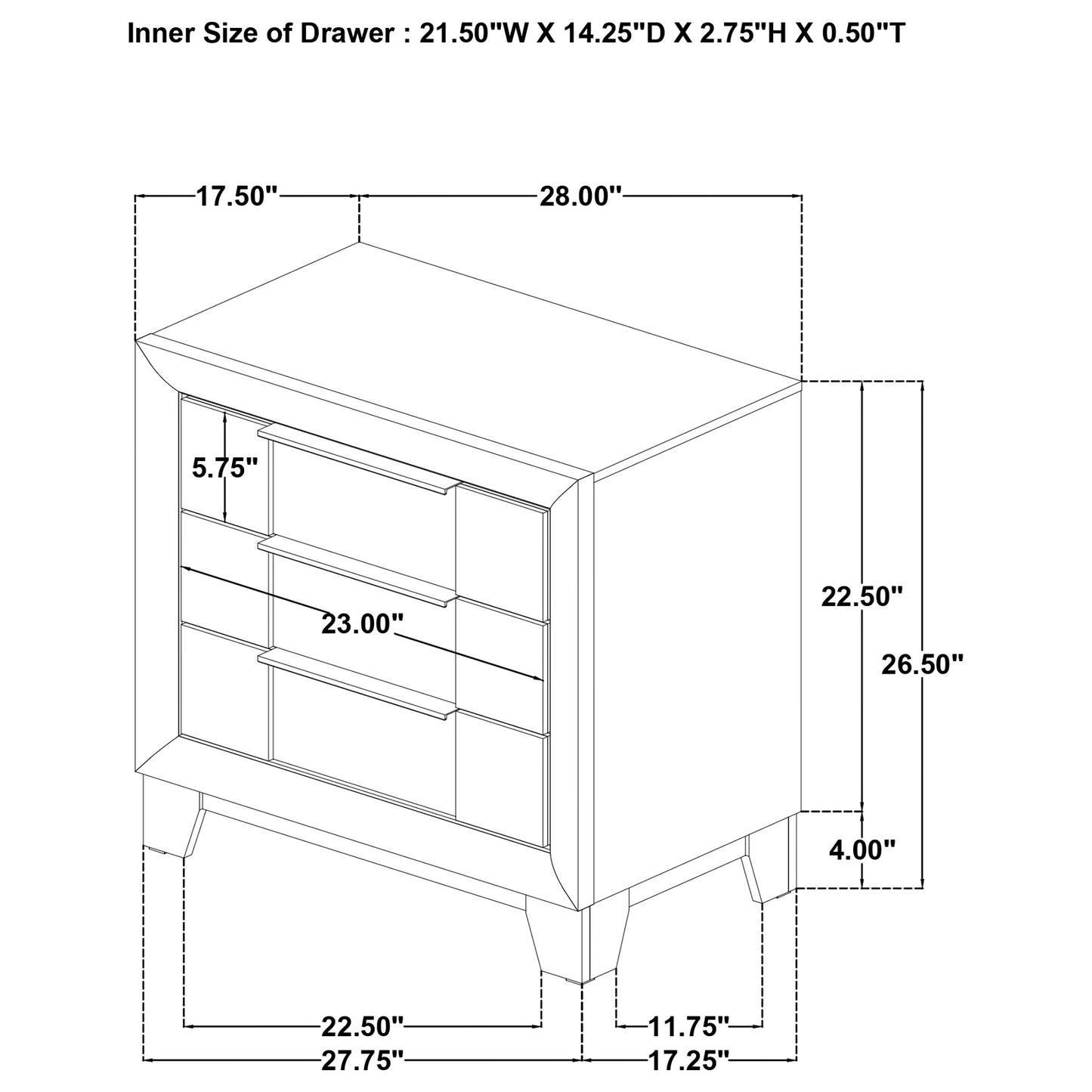 Farre 5-piece Eastern King Storage Bedroom Set Dark Brown